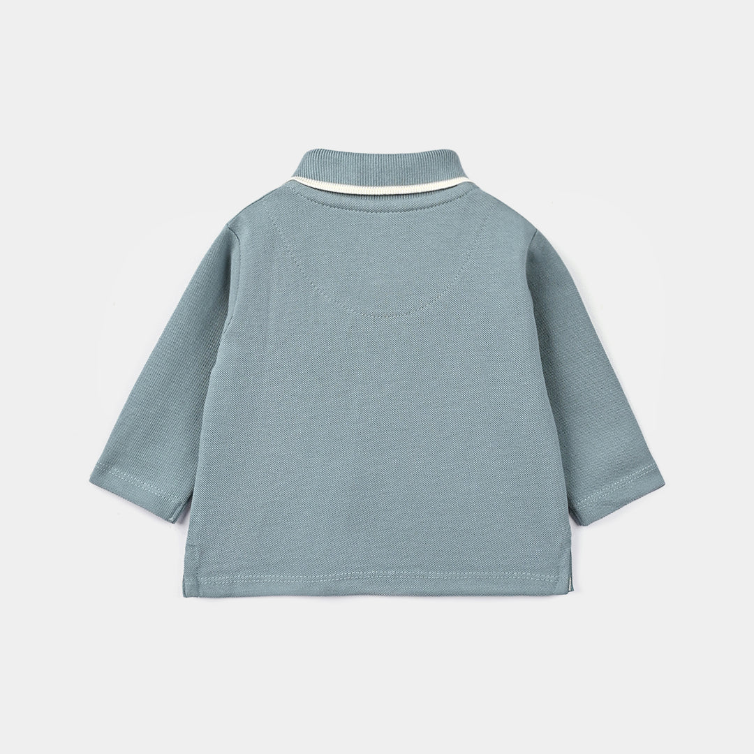 Infant Boys Cotton PK Polo F/S Let's Play