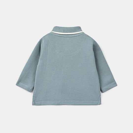 Infant Boys Cotton PK Polo F/S Let's Play