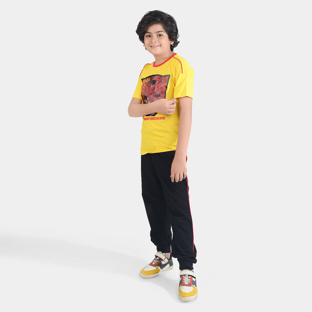 Boys Jersey/Terry 2 Piece Suit Transformers