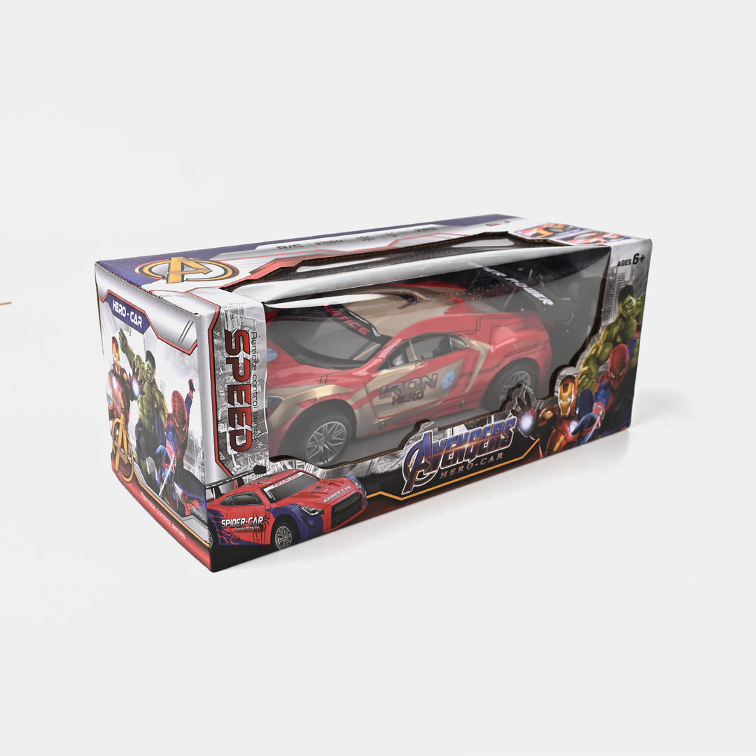 Remote Control Super Hero Car Toy For Kids