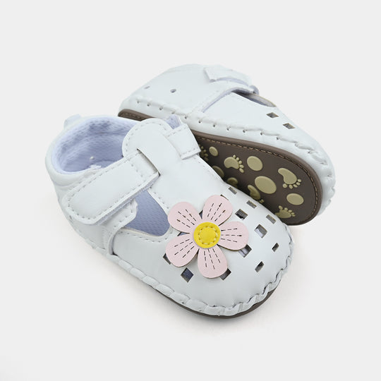 Baby Girl Shoes C-849-White