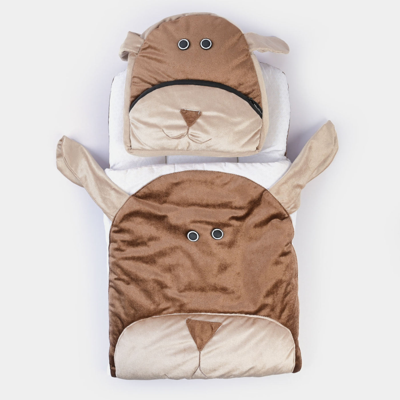 Velvet Carry Nest Bear Style + Small Bag