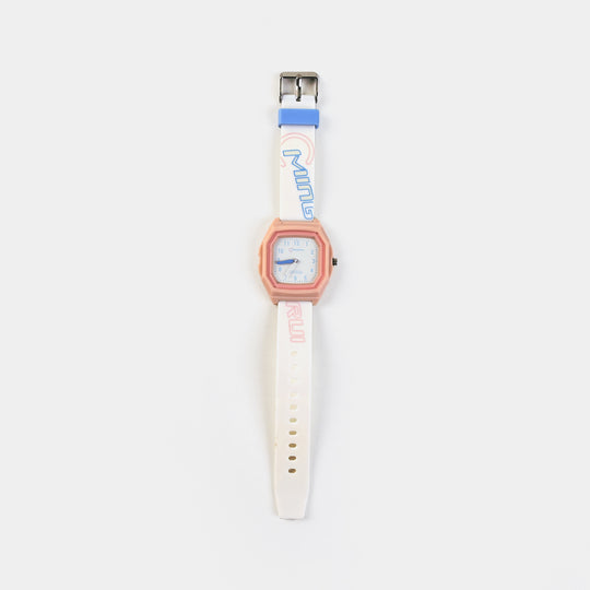 Elegant Analog Wristwatch For Girls