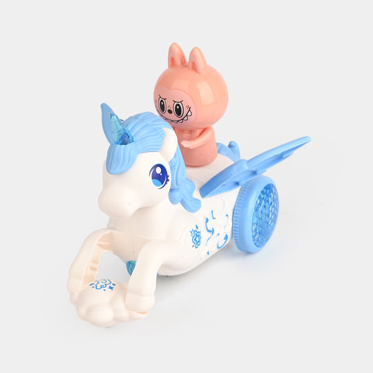 Electric Stunt Vehicle Toy with Light & Sound