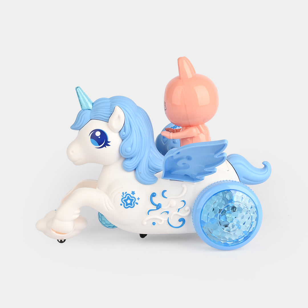 Electric Stunt Vehicle Toy with Light & Sound