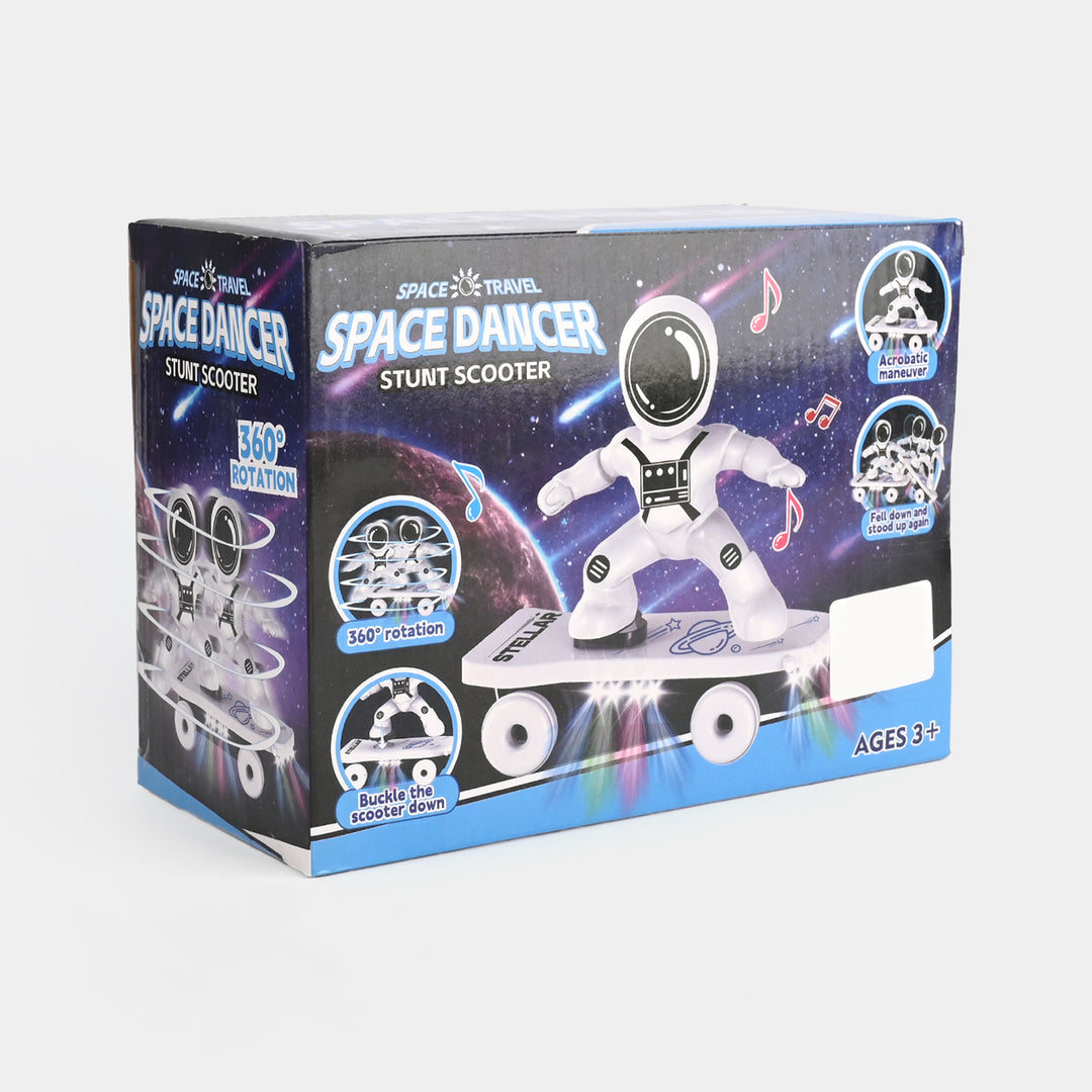 Electric Stunt Vehicle Toy with Light & Music