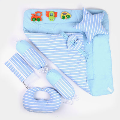 Baby Carry Nest 8PCs Set | Blue