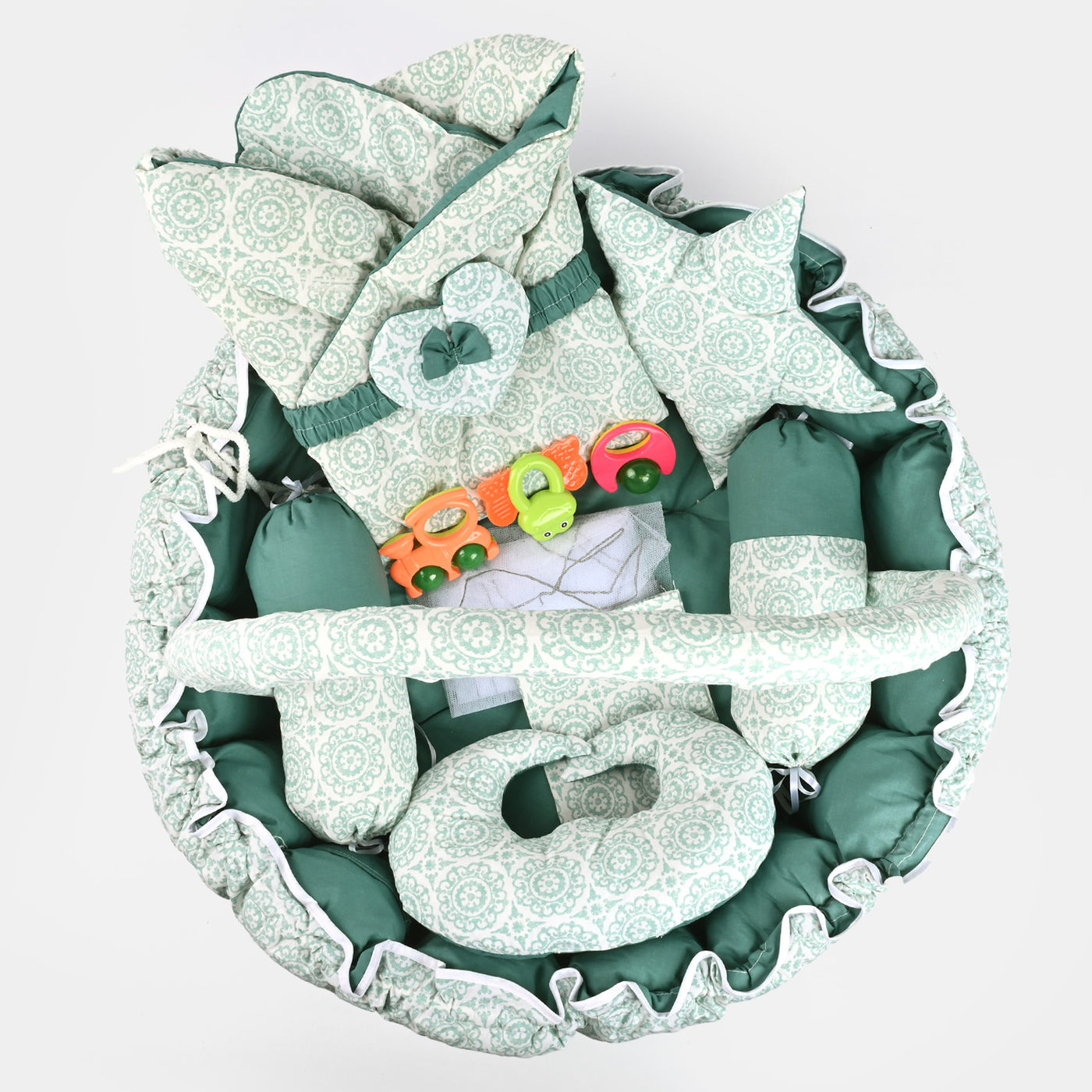 Baby Carry Nest 8PCs Set | Green