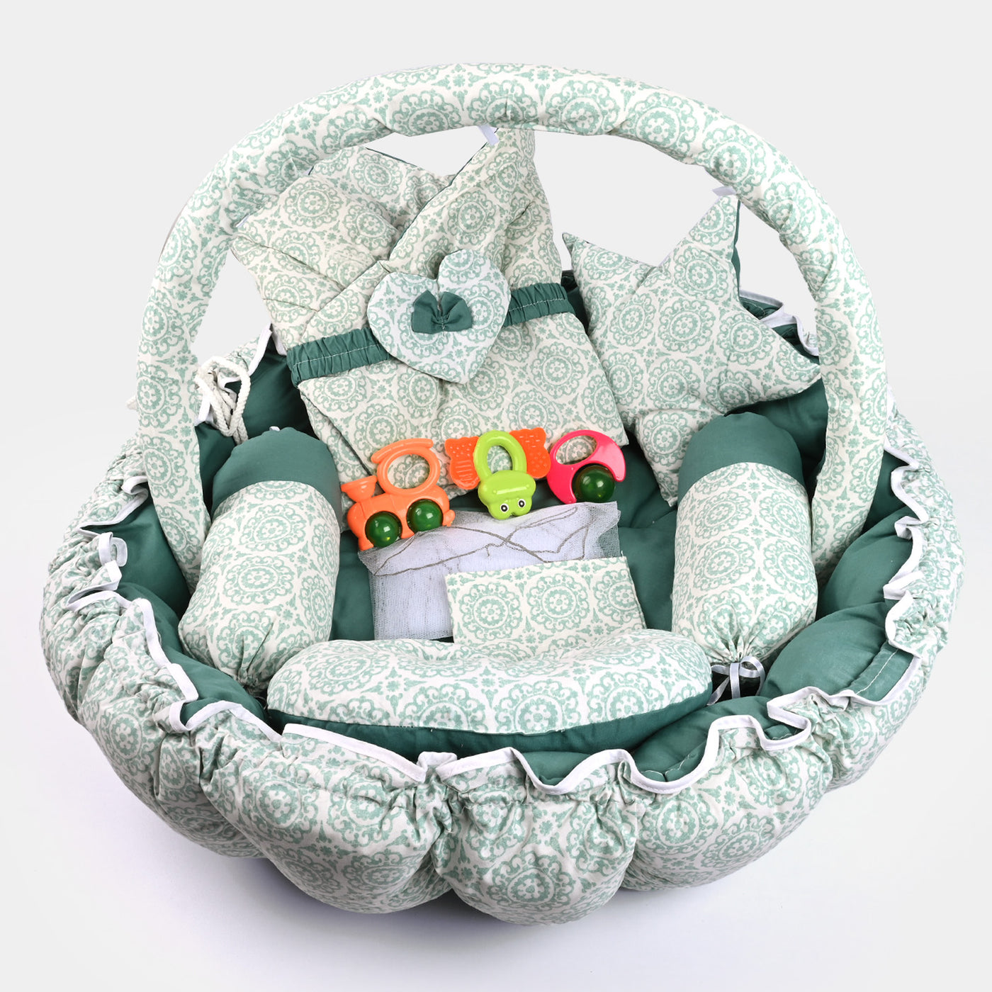 Baby Carry Nest 8PCs Set | Green