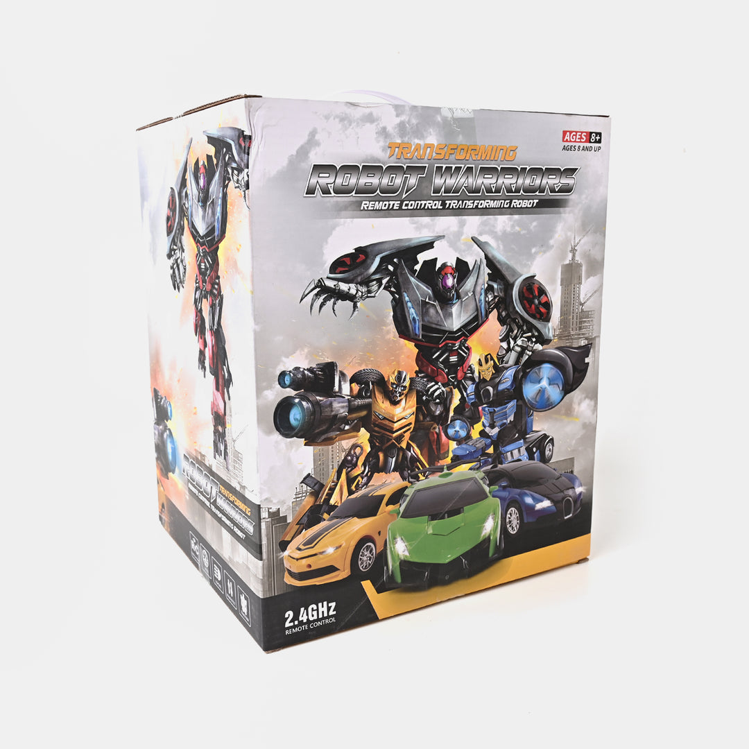 TRANSFORMER REMOTE CONTROL CAR WITH LIGHT & MUSIC