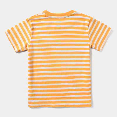 Girls Cotton Jersey T-Shirt H/S What Ever-Citrus