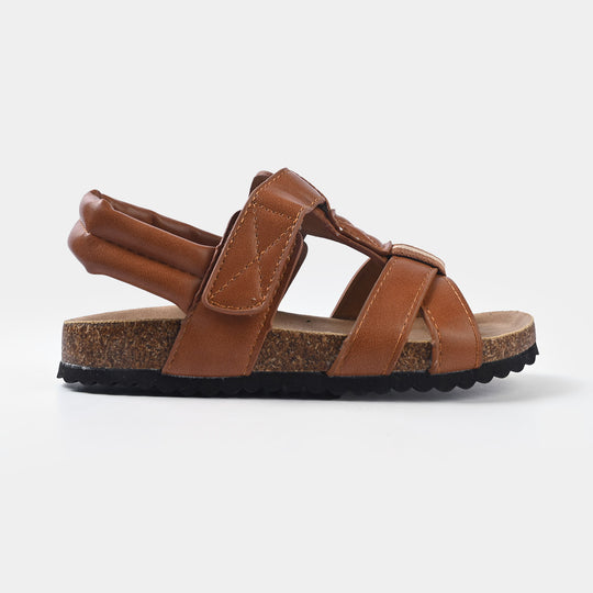 Boys Sandal 716-20-BROWN