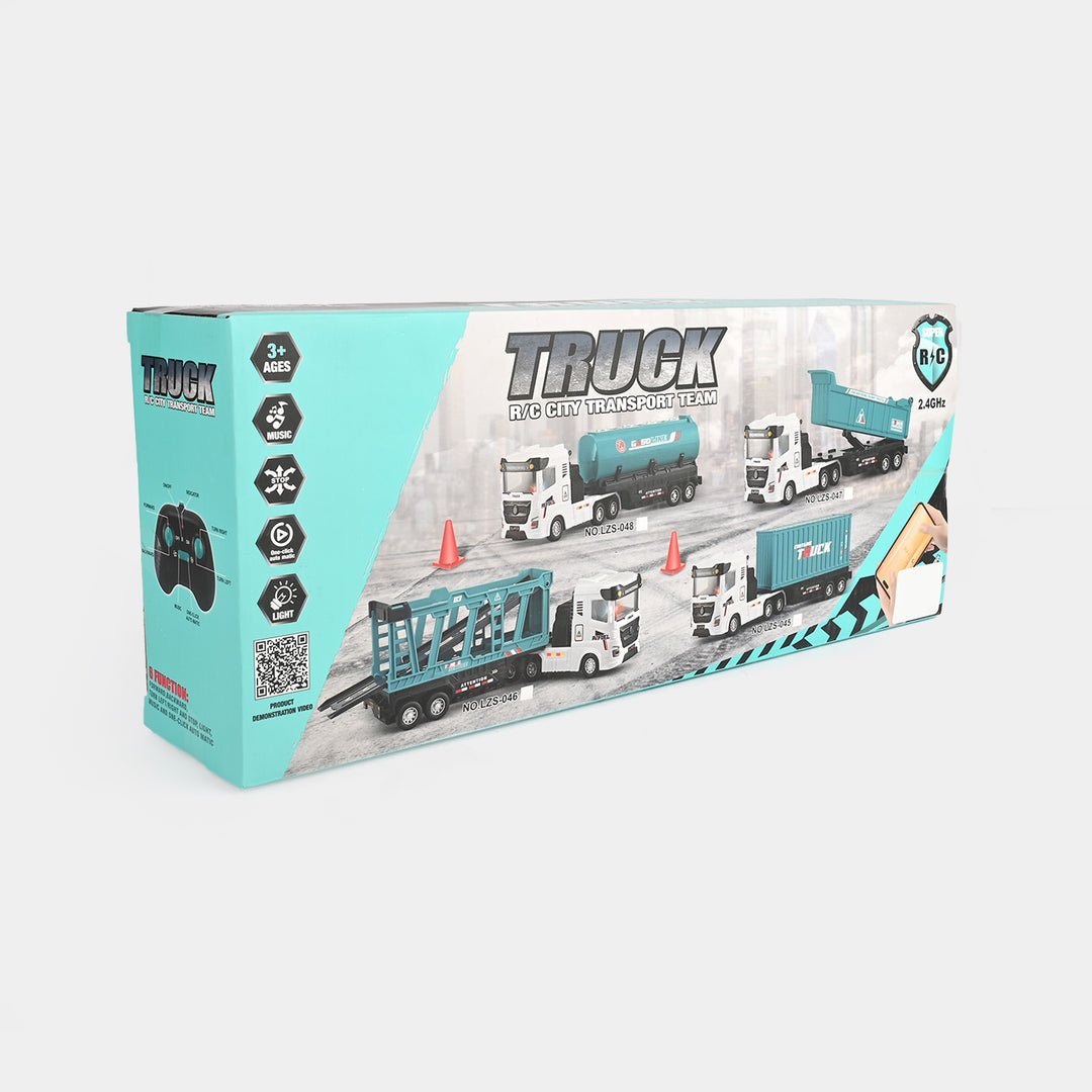 2.4G Remote Control City Transport Truck