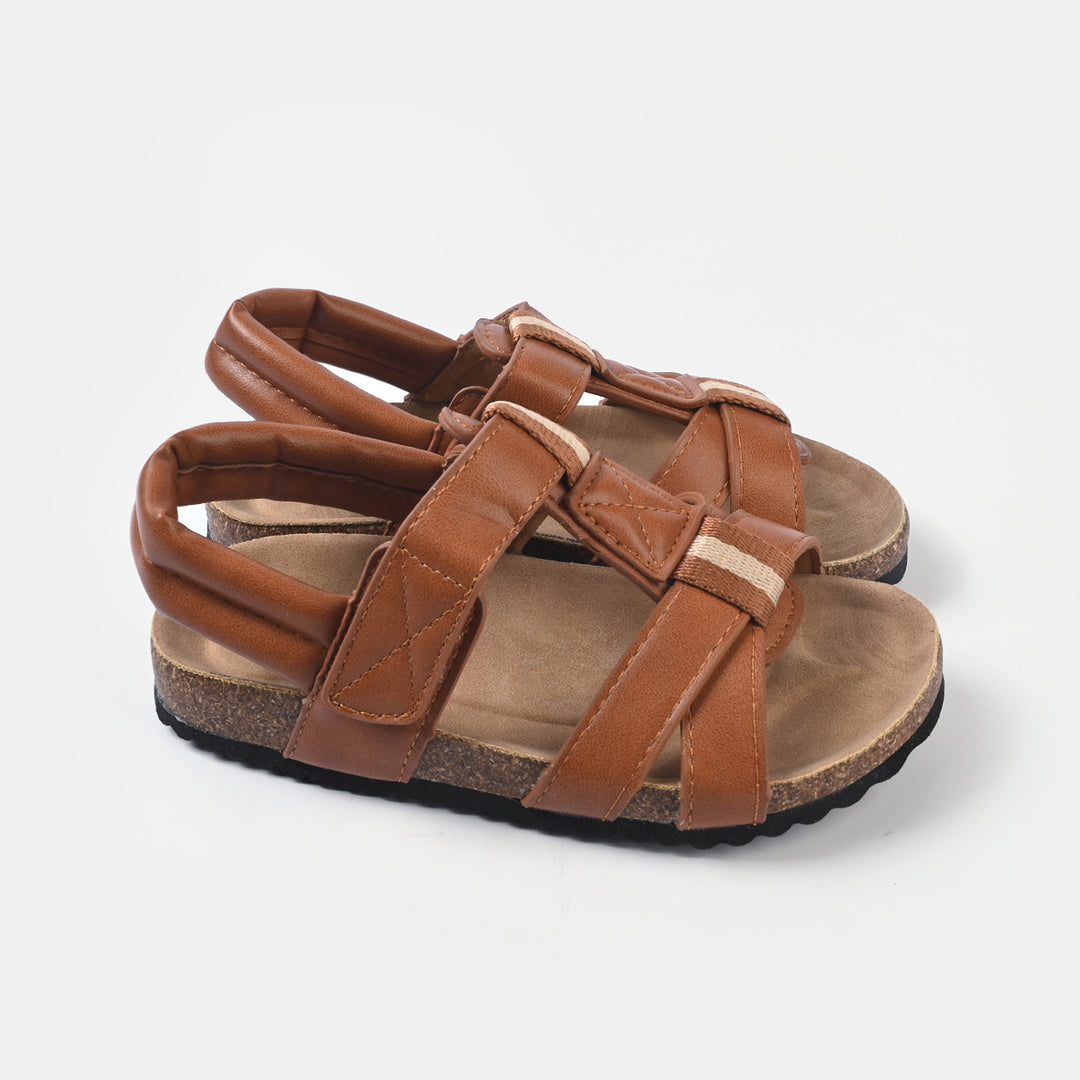 Boys Sandal 716-20-BROWN