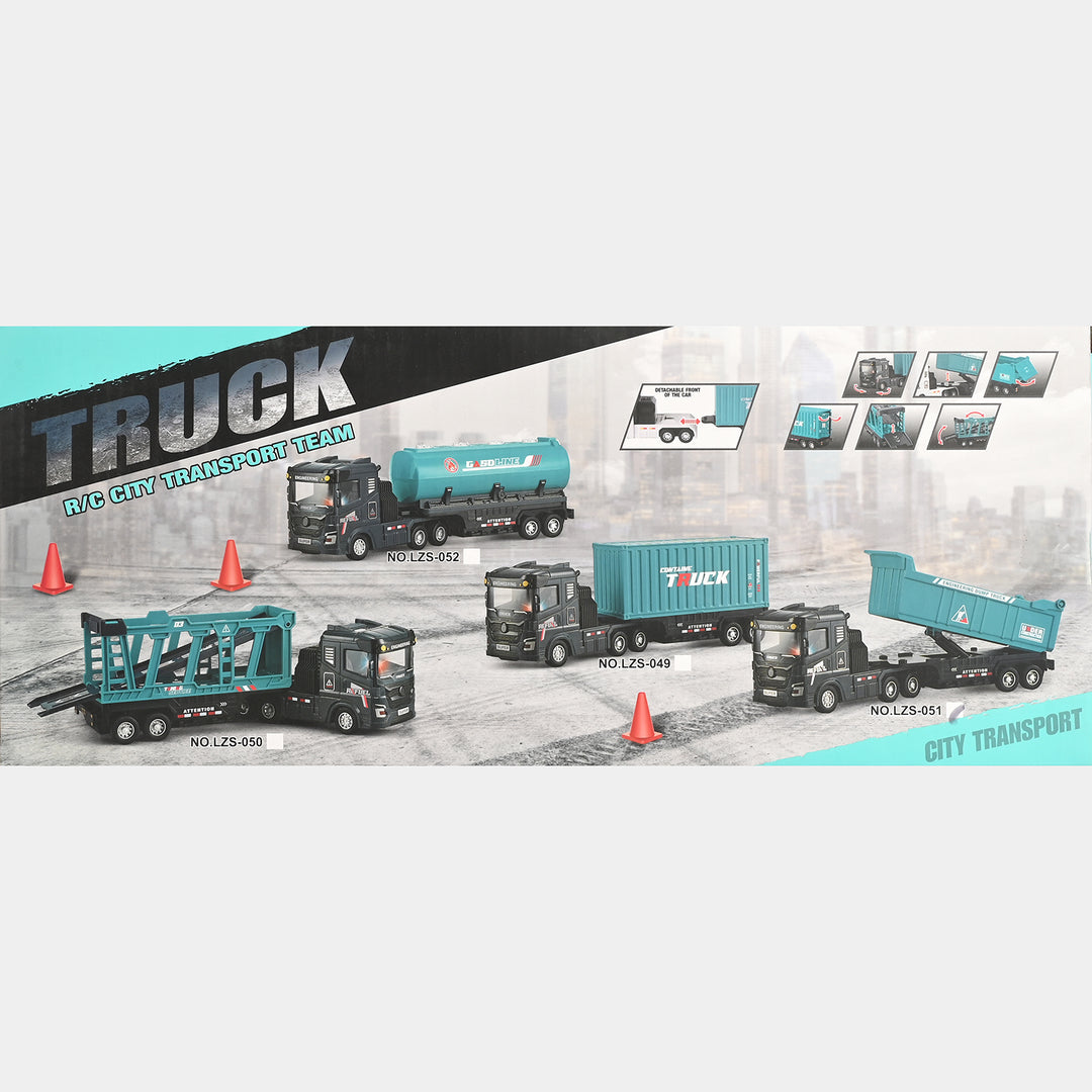2.4G Remote Control City Transport Truck