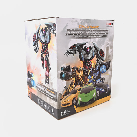 TRANSFORMER REMOTE CONTROL CAR WITH LIGHT & MUSIC