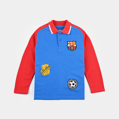 Boys Cotton PK Polo Barcelona