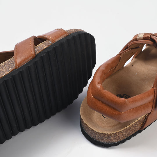 Boys Sandal 716-20-BROWN