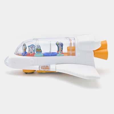 Space Plane Light & Musical Toy For Kids