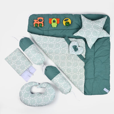 Baby Carry Nest 8PCs Set | Green