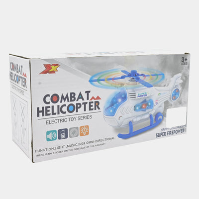 Electric Helicopter With Light & Music For Kids