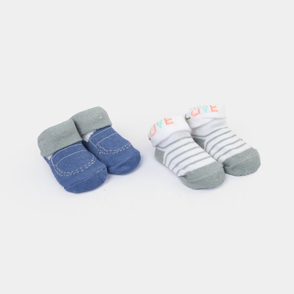 Baby Bib & Booties Set