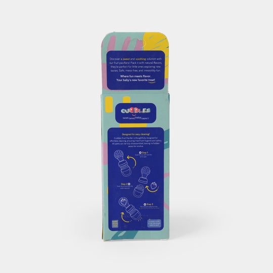 Soft Silicone Baby Fruit Pacifier