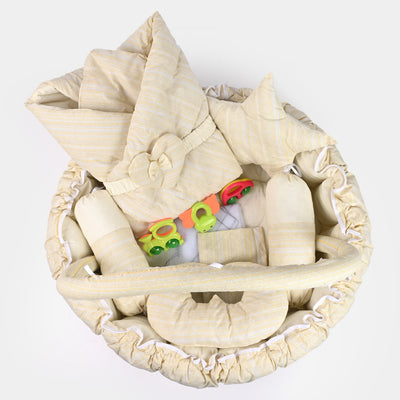 Baby Carry Nest 8PCs Set | Cream