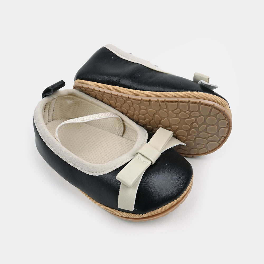 Baby Girl Shoes E162-BLACK