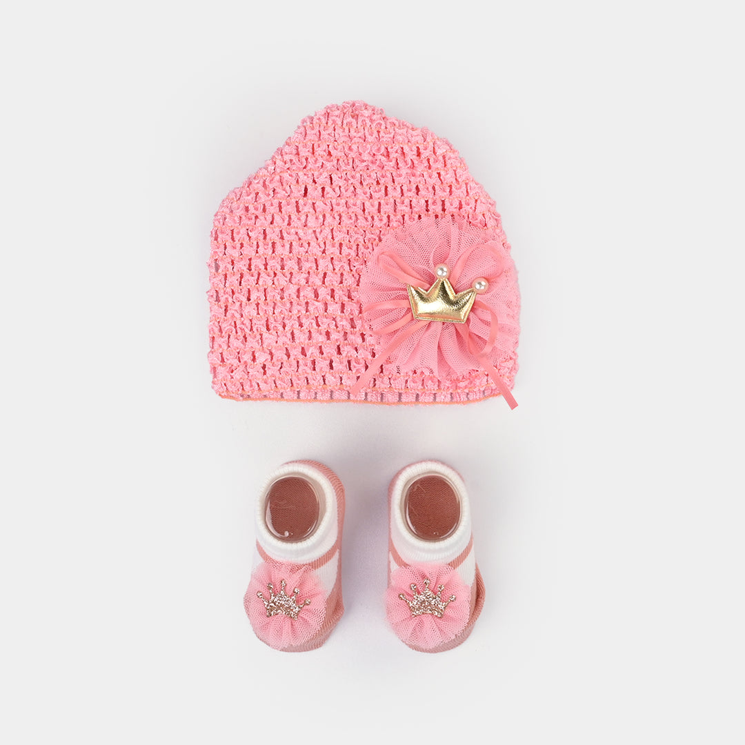 Baby Cap/Hat + Socks Set