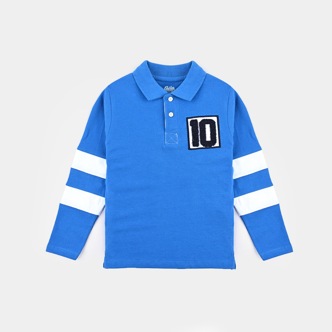 Boys Cotton PK Polo TEN-Blue