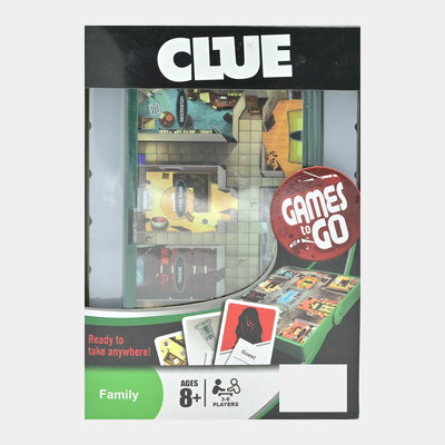 Fun On The Run Clue Game For Kids