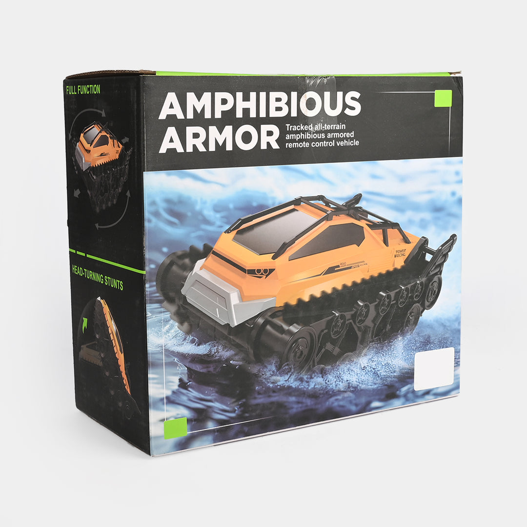 Amphibious 2.4G Armor Remote Control Vehicle