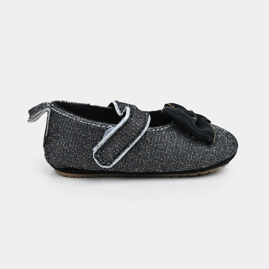 Baby Girl Shoes B284-BLACK