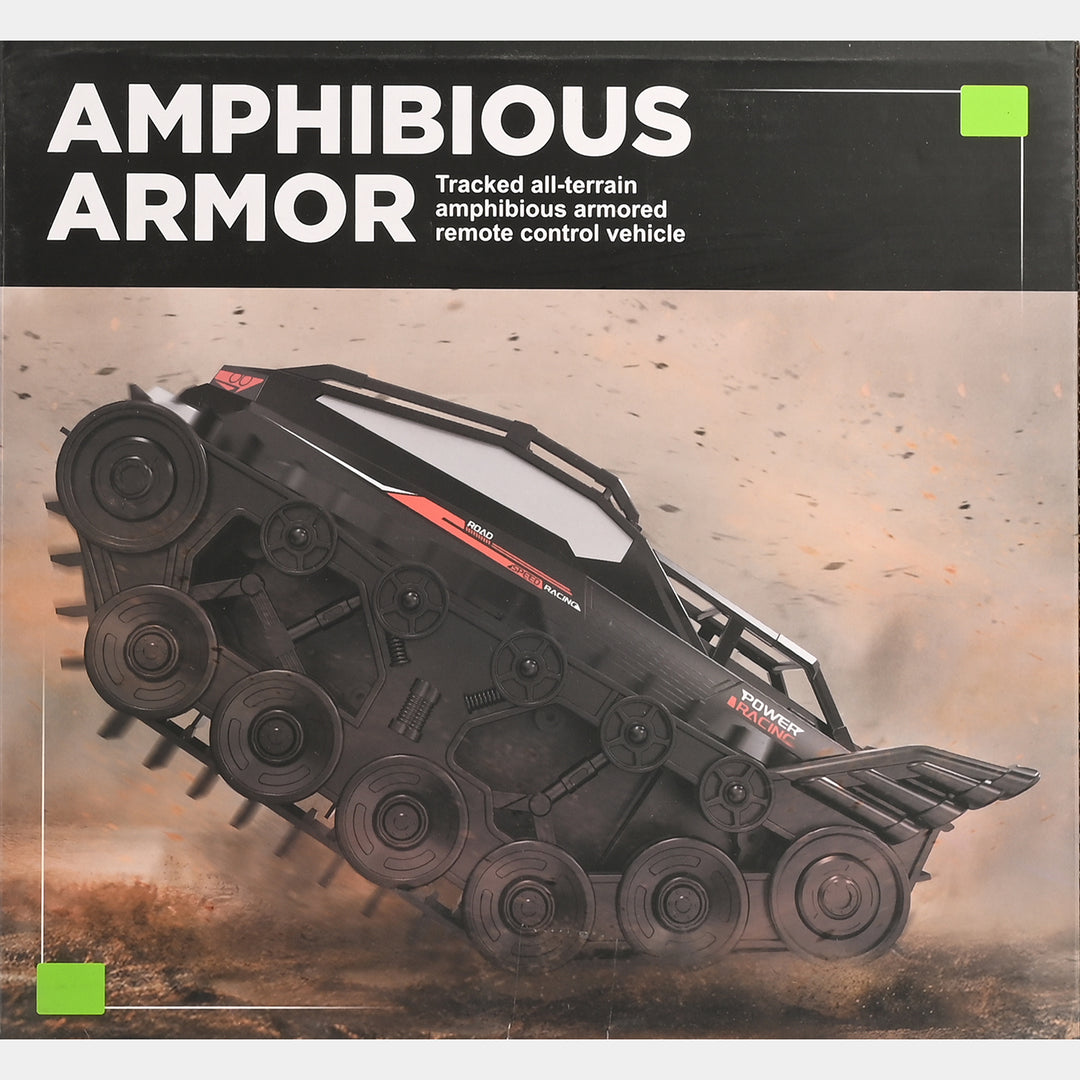 Amphibious 2.4G Armor Remote Control Vehicle