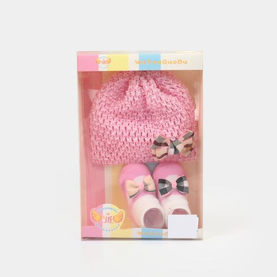 Baby Cap/Hat + Socks Set