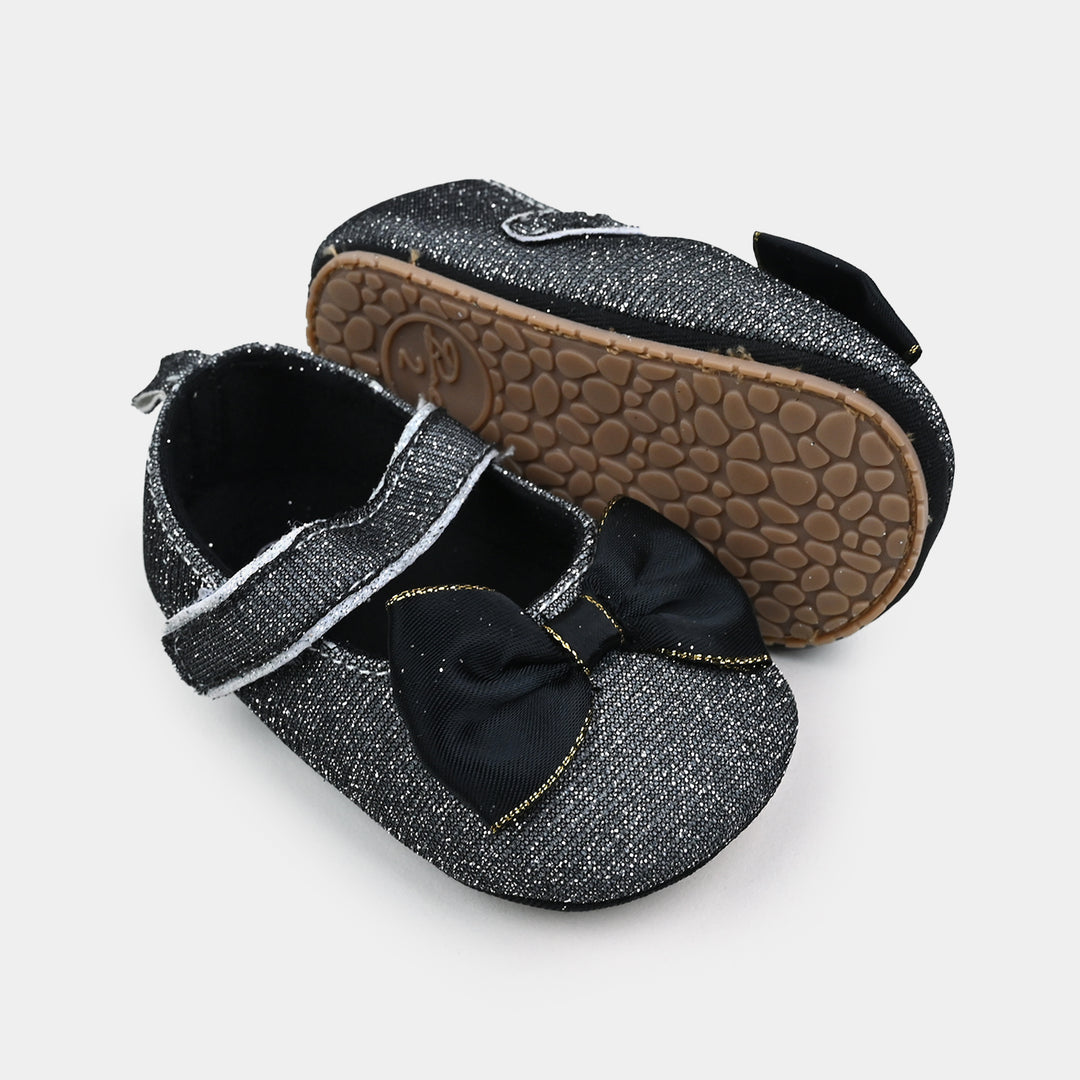 Baby Girl Shoes B284-BLACK