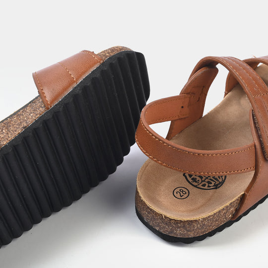 Boys Sandal 716-22-CAMEL