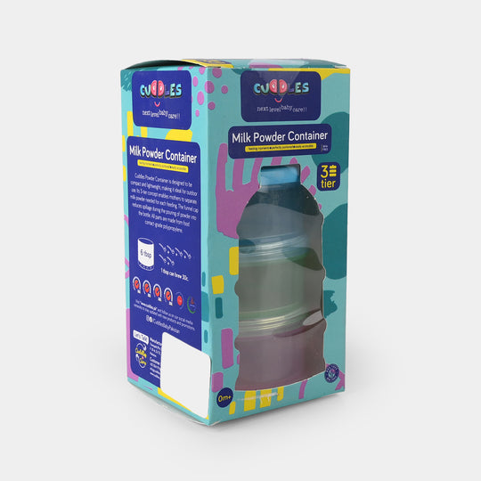 Cuddles Milk Powder Container 3Tier