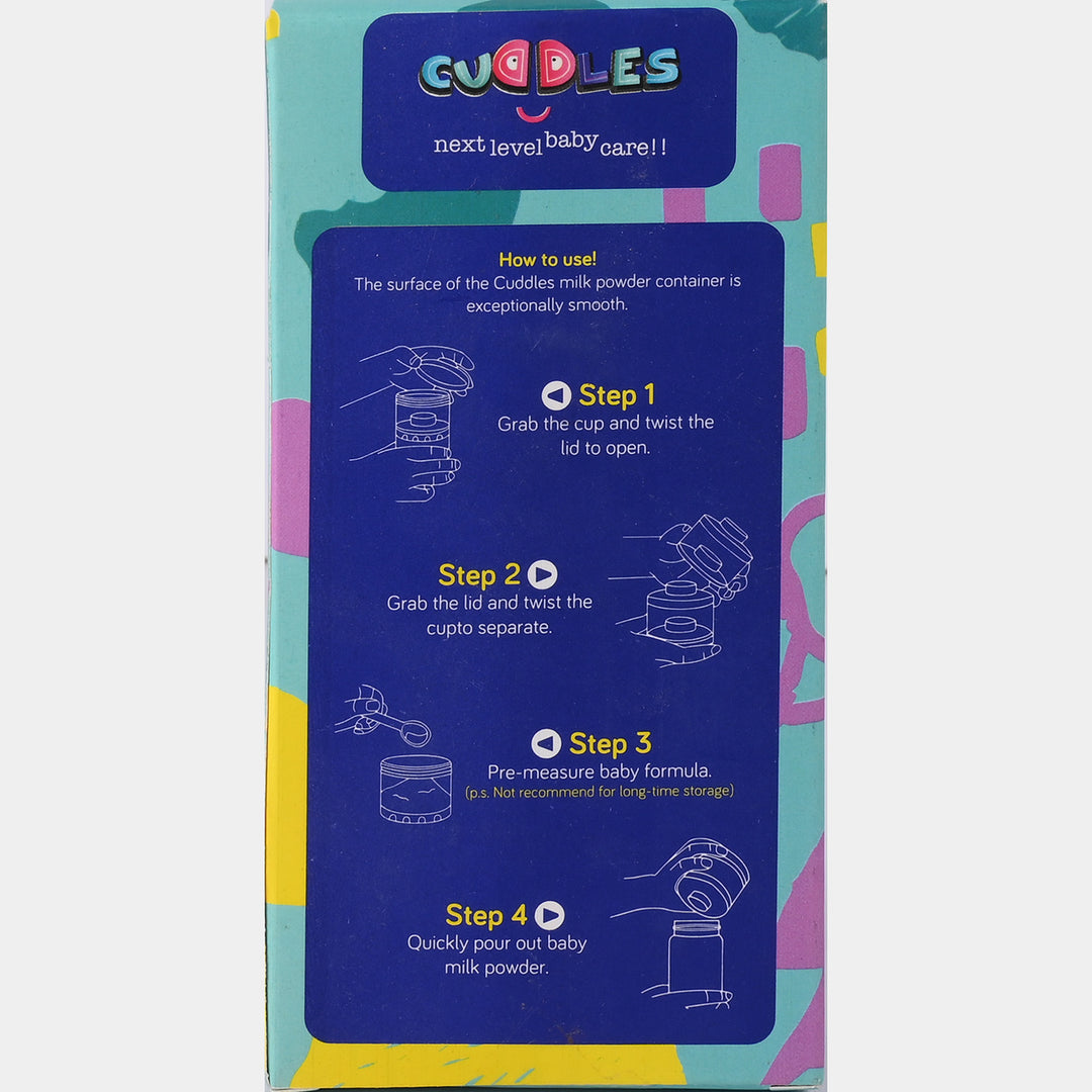 Cuddles Milk Powder Container 3Tier