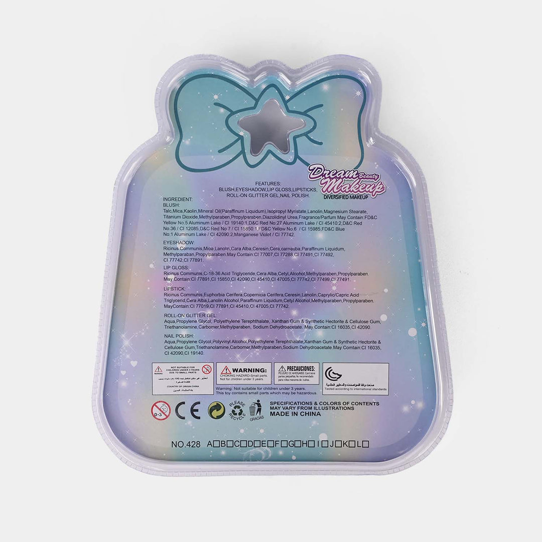 Dream Beauty Makeup Play Set – Kids Pretend Makeup Kit