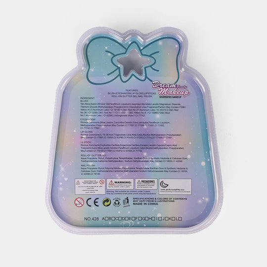 Dream Beauty Makeup Play Set – Kids Pretend Makeup Kit