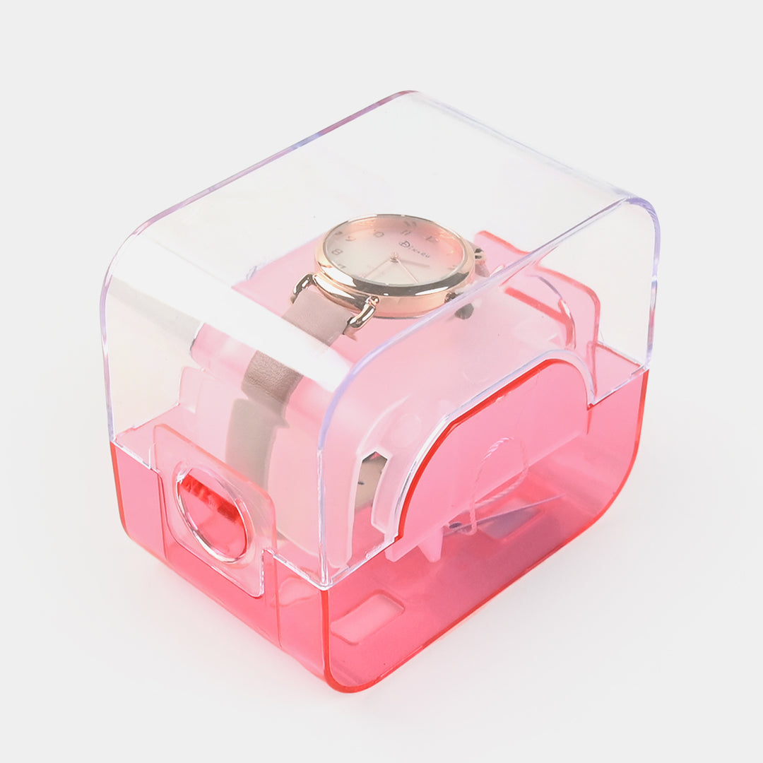 Elegant Analog Wristwatch For Girls