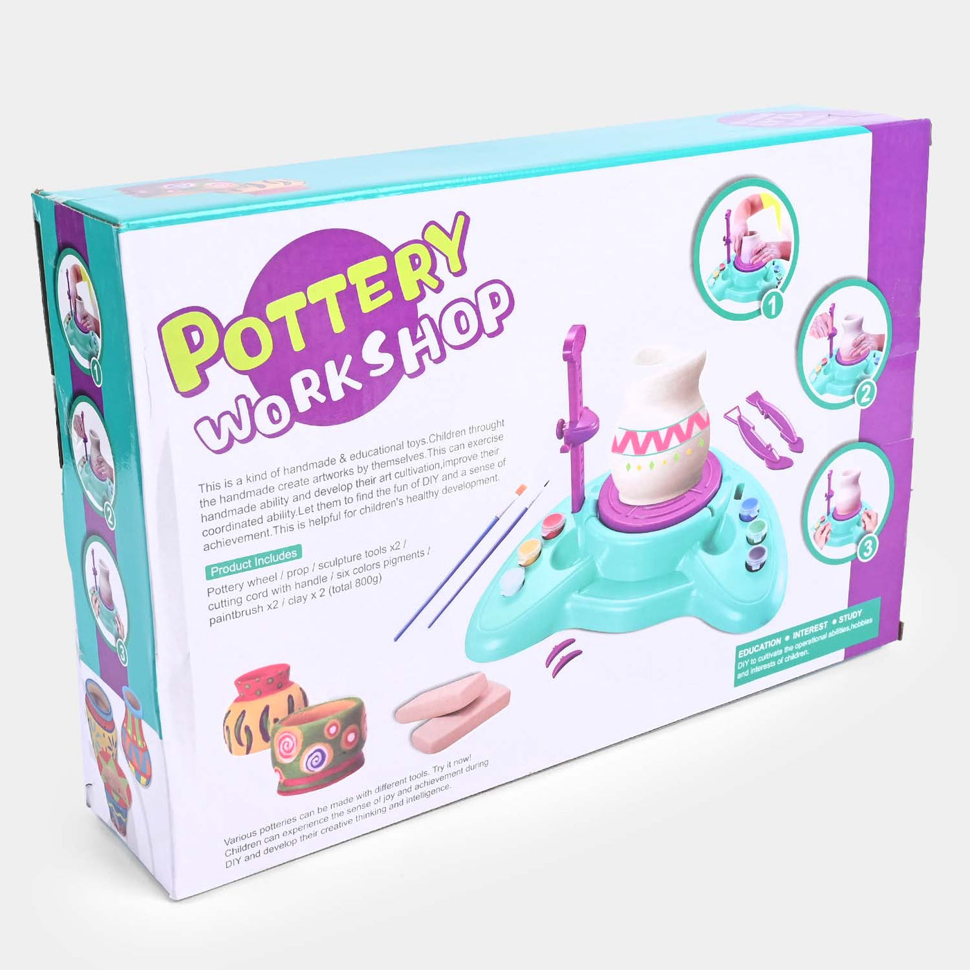 Pottery Work Shop Set For Kids