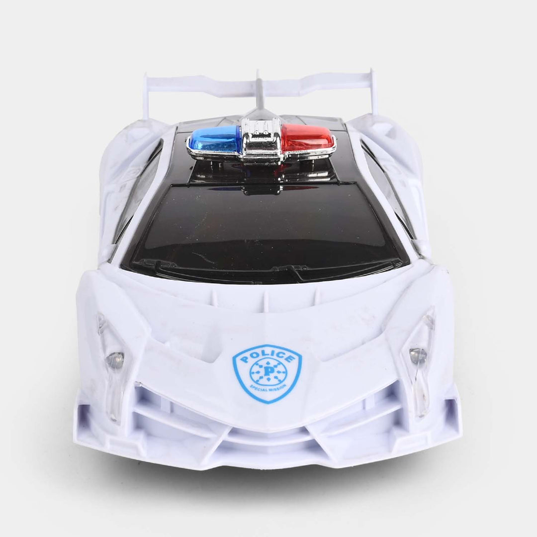 Police Car With 5D Light