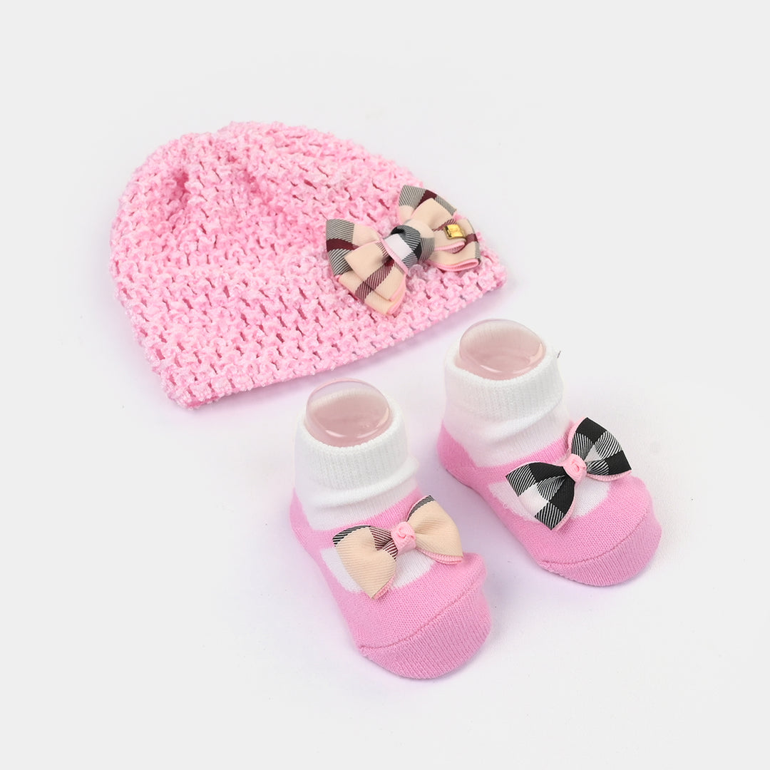 Baby Cap/Hat + Socks Set