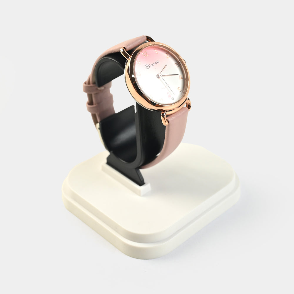 Elegant Analog Wristwatch For Girls