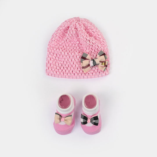 Baby Cap/Hat + Socks Set