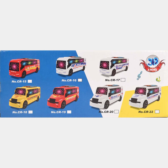 Universal Electric Ambulance Toy Sound and Light Car