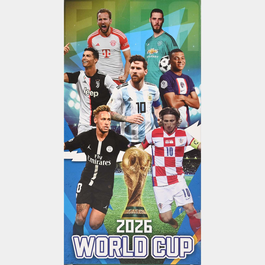 World Cup Football Player Action Figure– With Ball